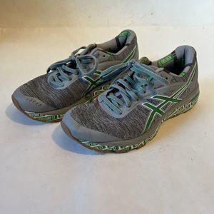 Asics Womens Gel Cumulus 20 1012A595 Gray Running Shoes Sneakers Size 9 Boston